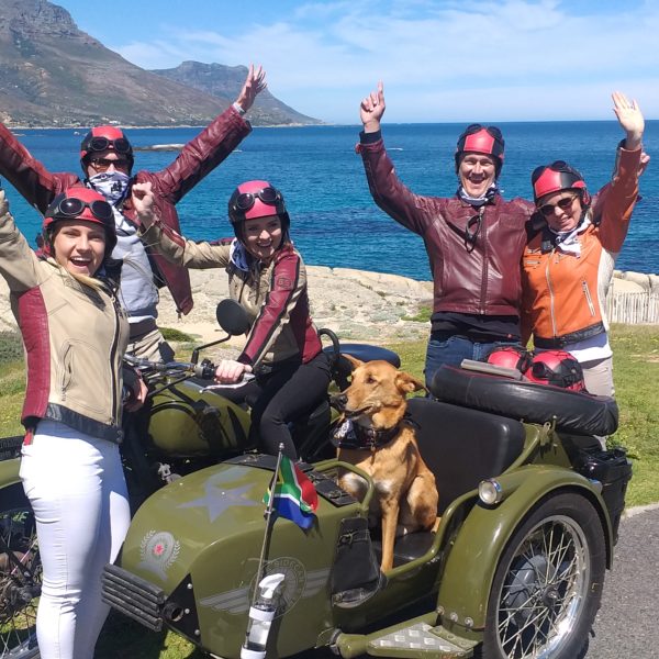 Sidecar tours, Chapman's Peak