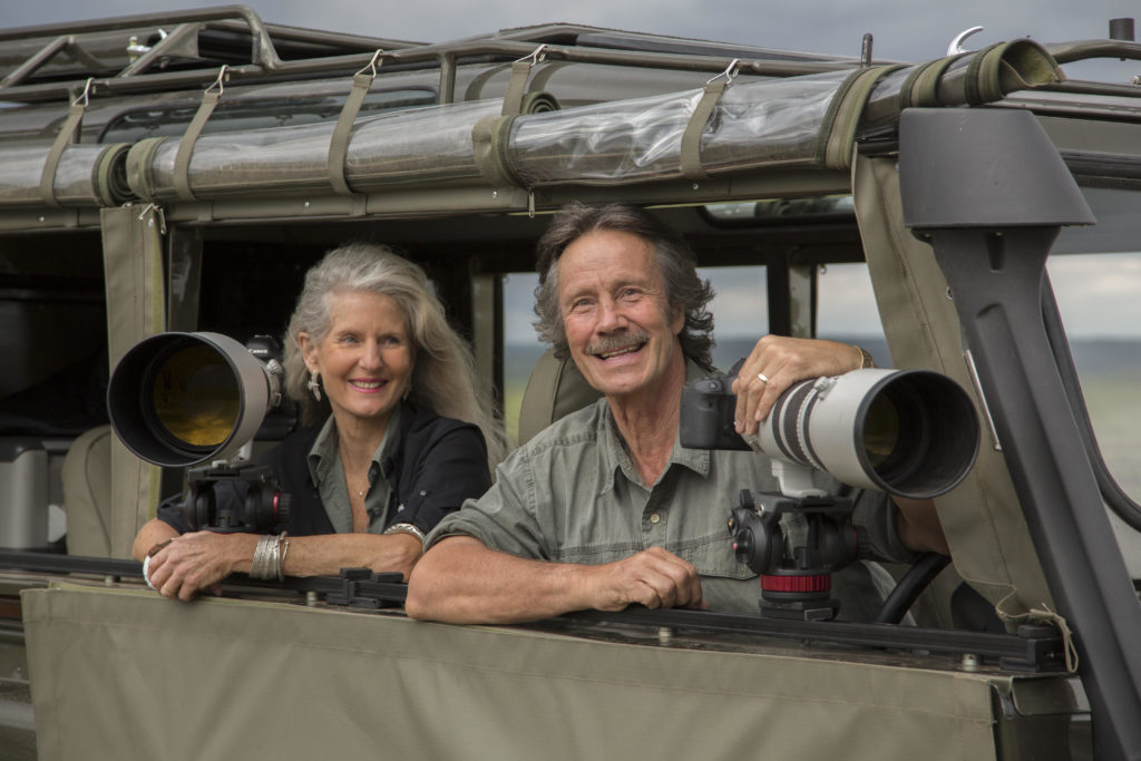 Jonathan and Angela Scott, big cat writers, photographers and filmmakers